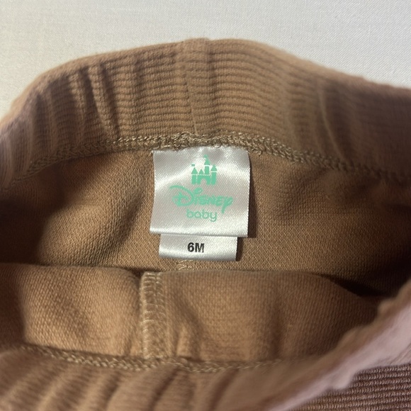 Disney Baby - White and Tan Mickey Mouse 2-piece Outfit - Picture 5 of 5